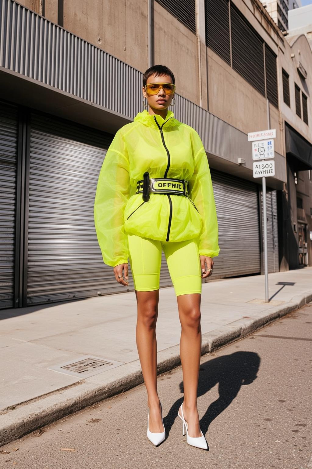 Fashion Week Short Dark Hair Tan Skin