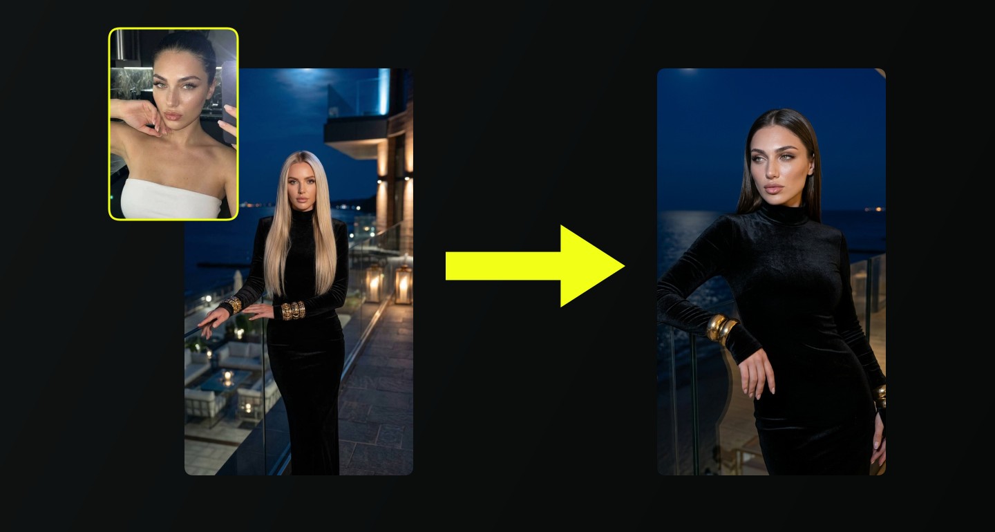 Lily remix walkthrough for Luxury Hotel Terrace Night Sea Velvet Dress Gold Bracelets