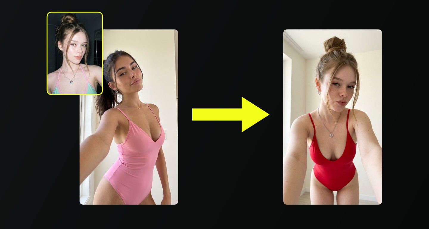 Mila remix walkthrough for Selfie In Pink Swimsuit Soft Daylight