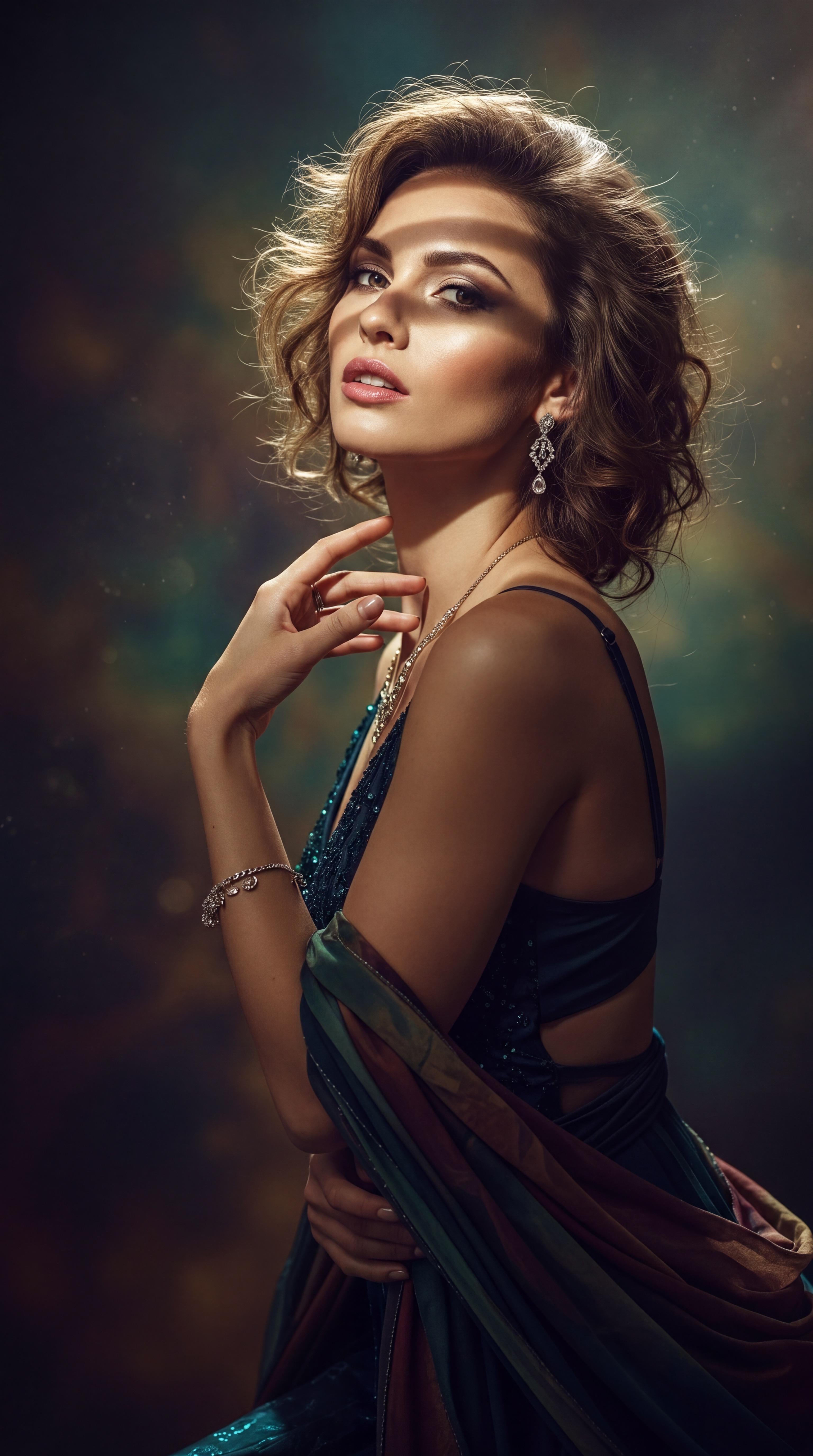 Ornate In Dark Teal