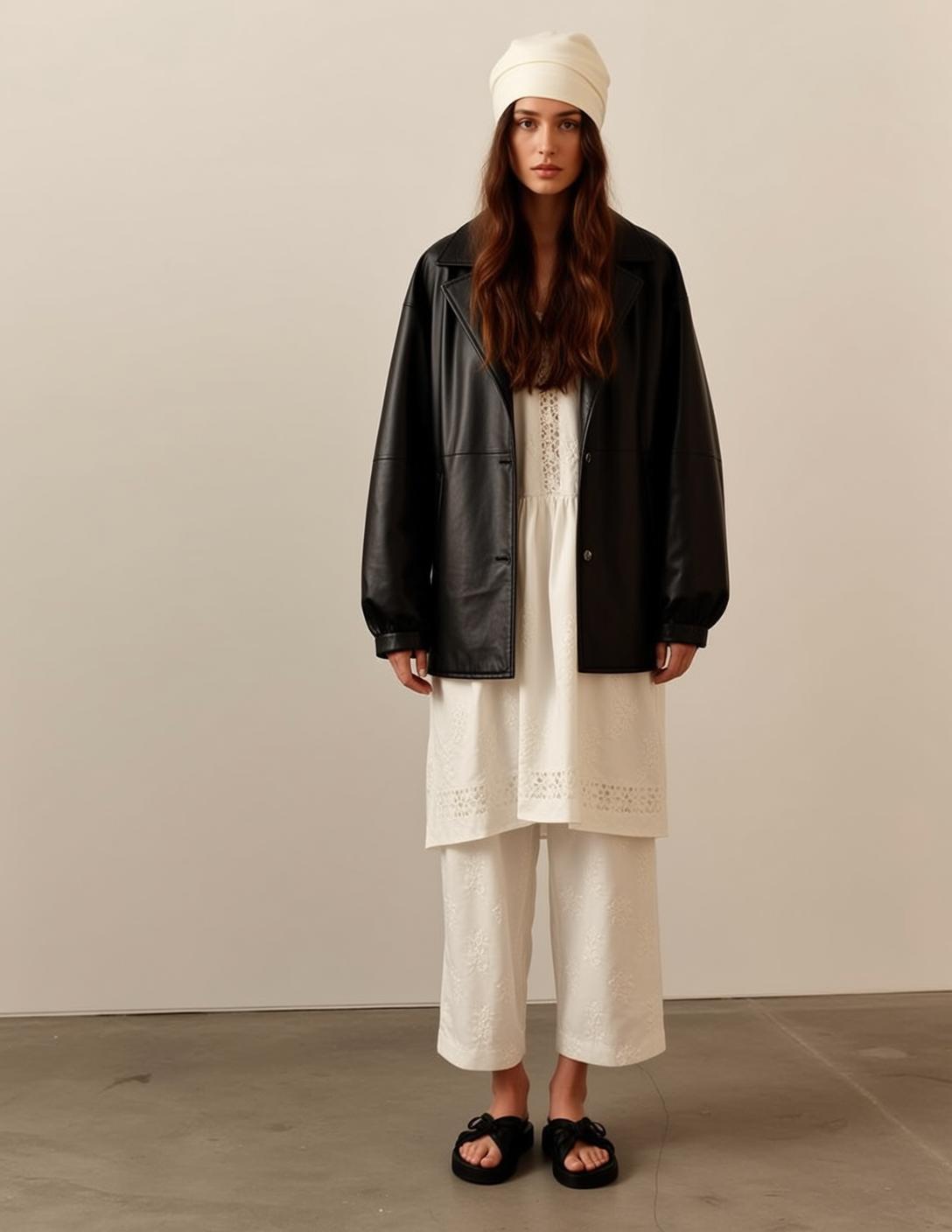 Casual Young Long Wavy Brown Fair White