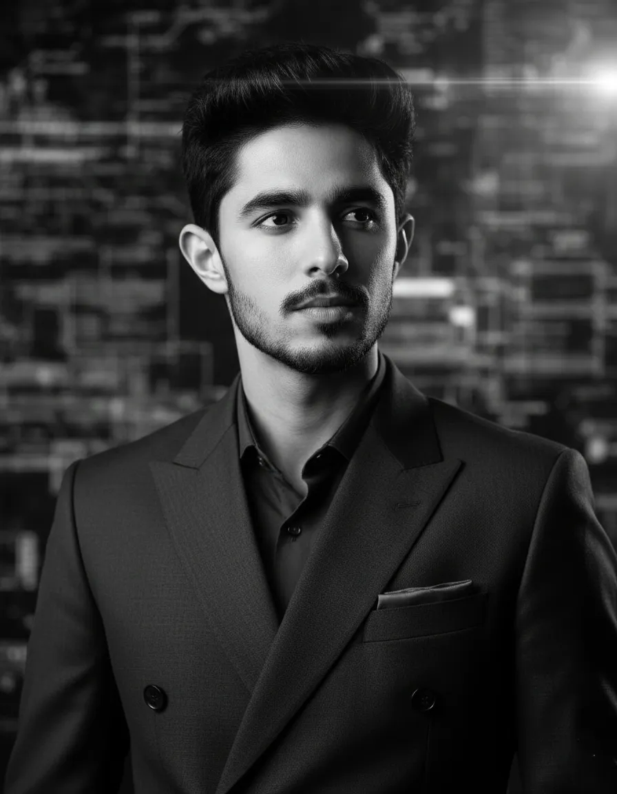 Ceo Portrait Black And White