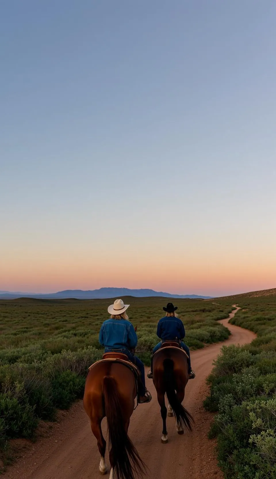 Desert Horseback Riding Portrait