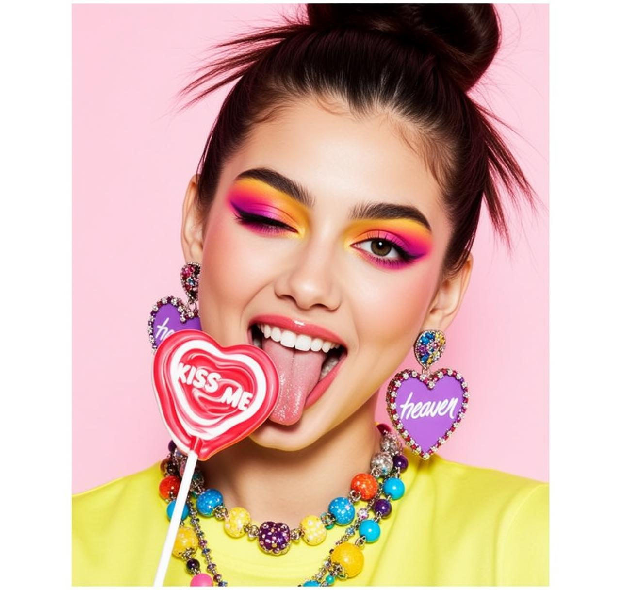 Creative Young Dark Brown Pulled Messy Bun