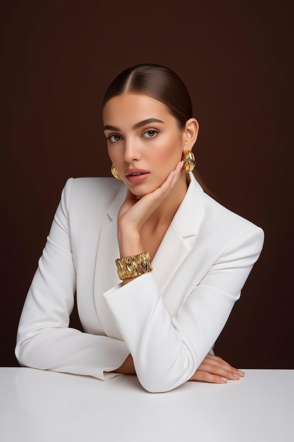 Luxury Young Pulled Back Sleek Bun Fair