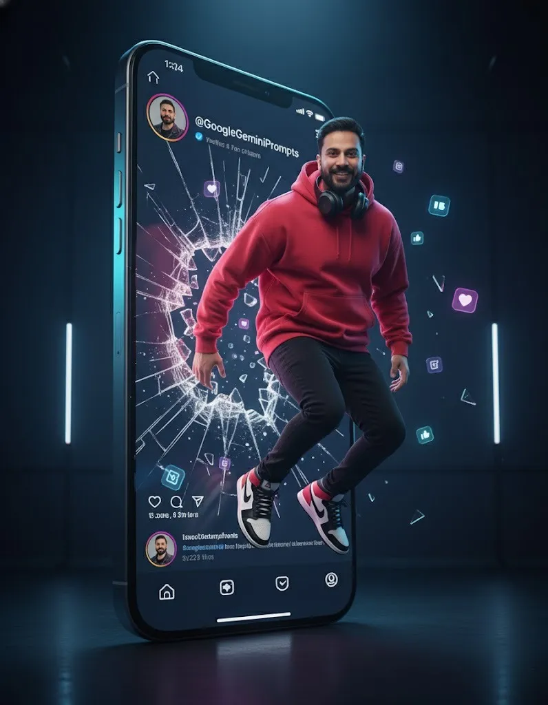 Instagram Influencer Iphone Product Ad