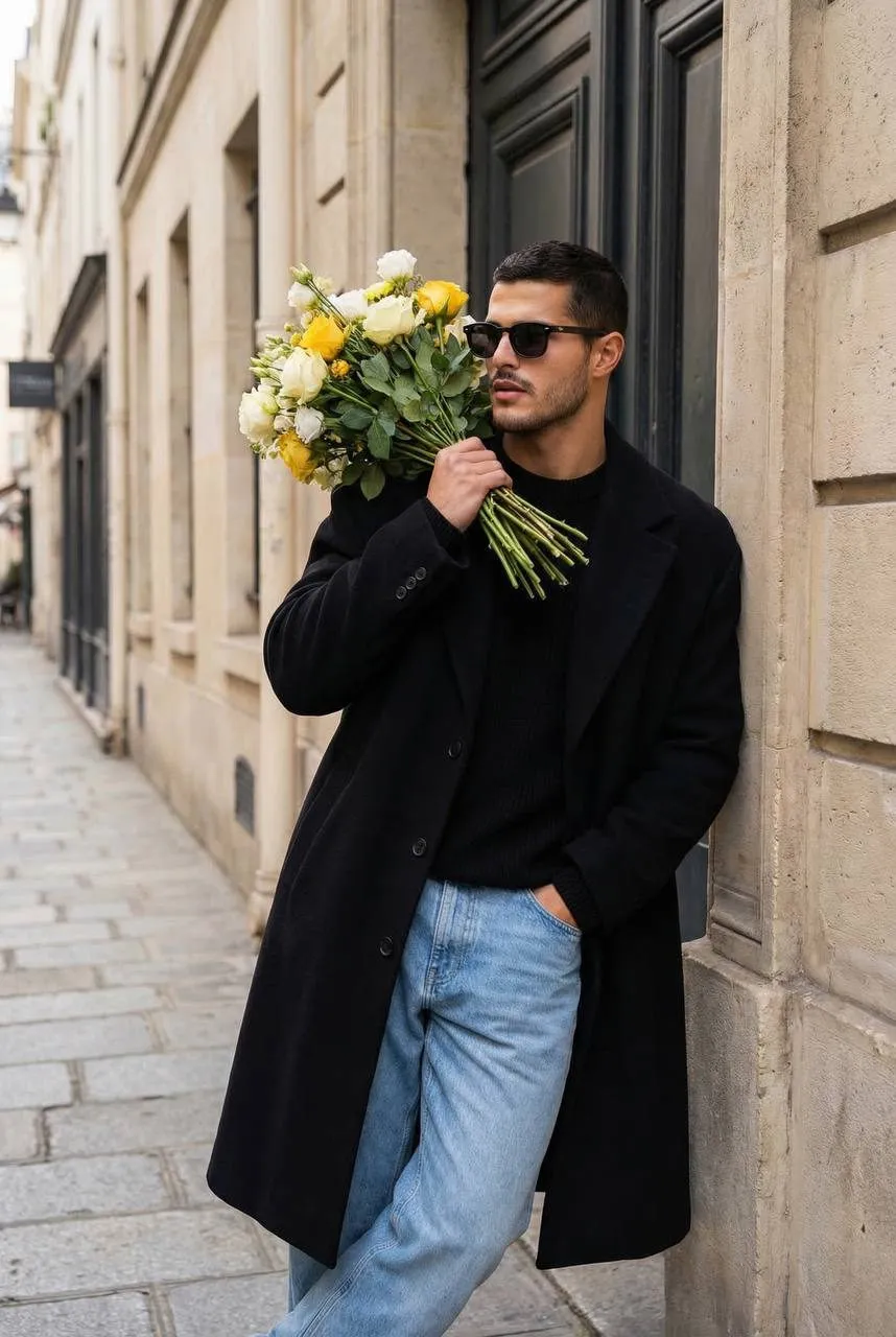 Sunglasses In Urban Portrait