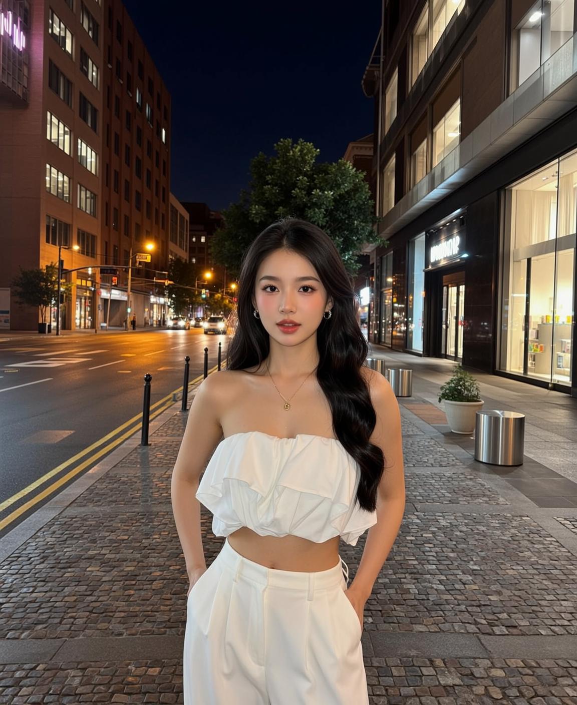Explore Young East Asian Long Wavy Black