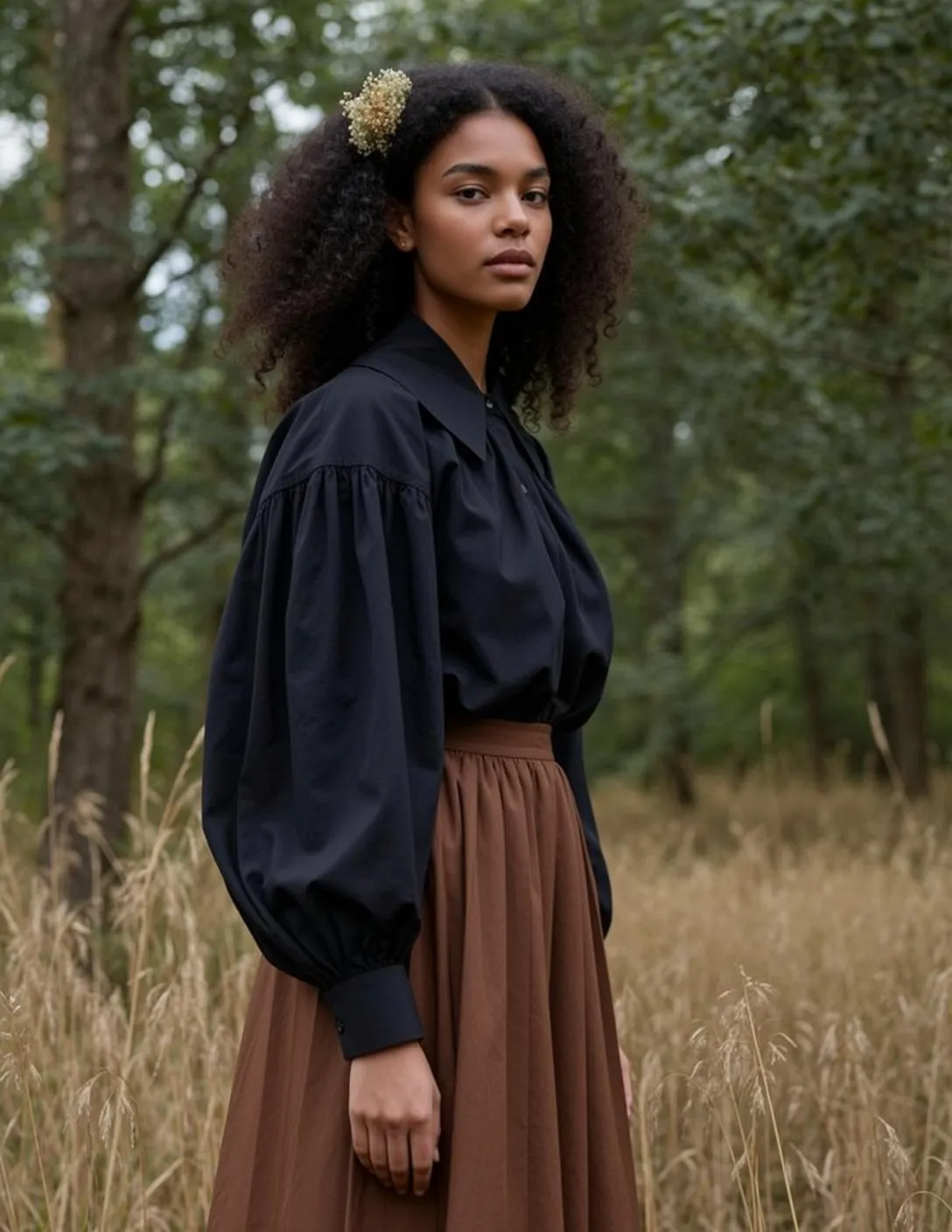 Earrings In A Forest