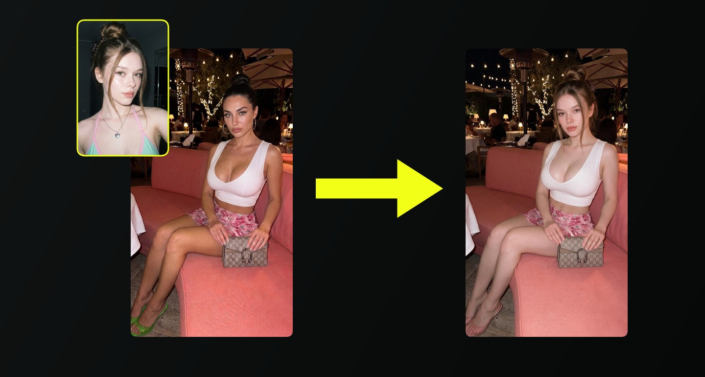 Mila remix walkthrough for White Crop Top Outdoor Dinner Scene