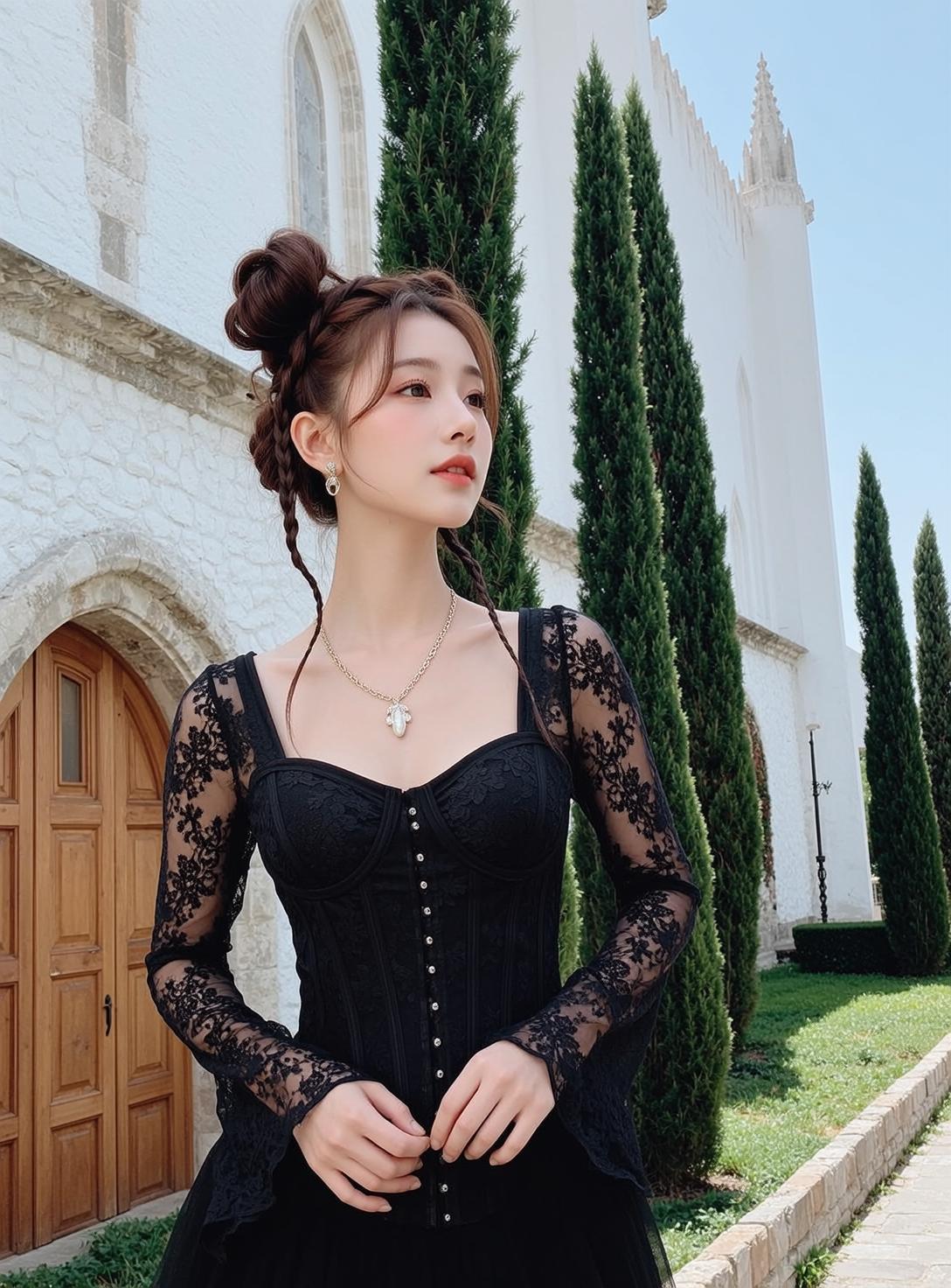 Black Lace Cypress Villa