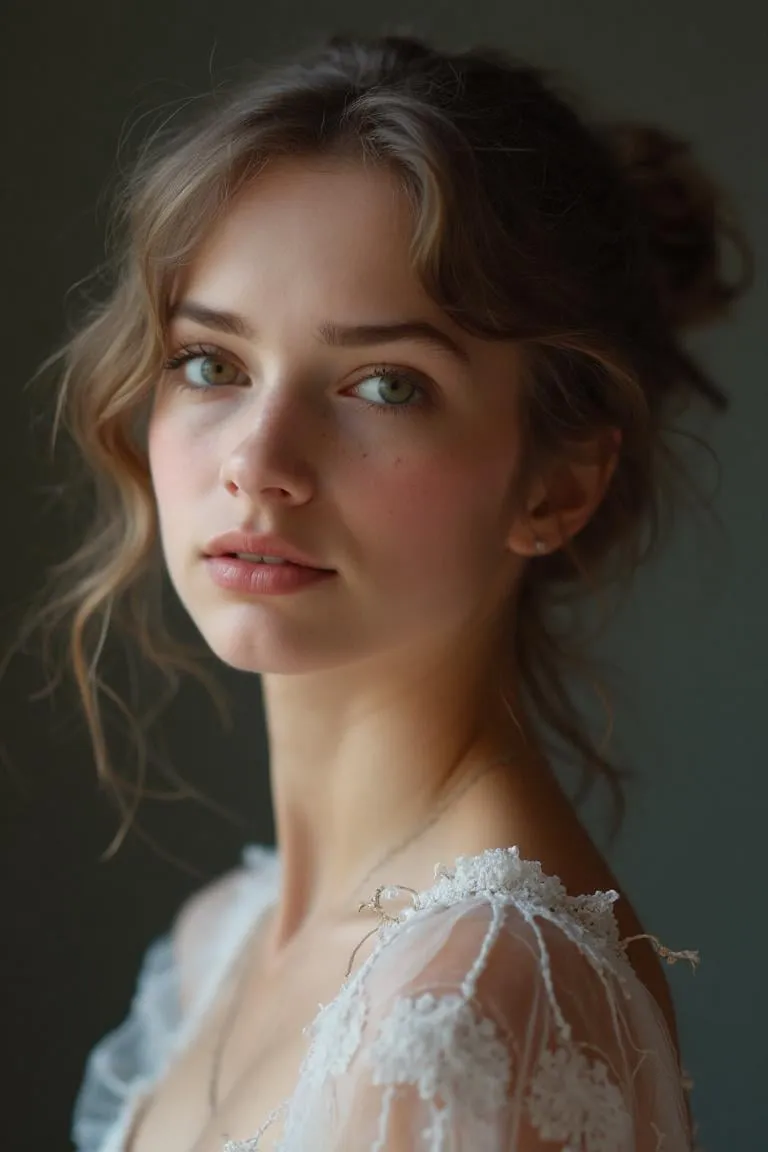 Lace Garment Soft Natural Expression