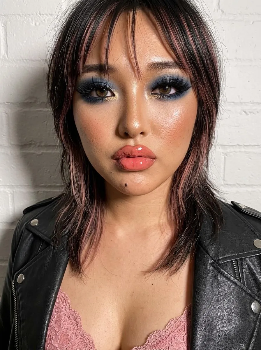 Makeup And Lash Extensions In Fashion Portrait