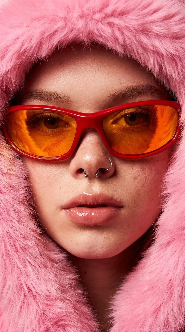 Pink Aesthetic Portrait