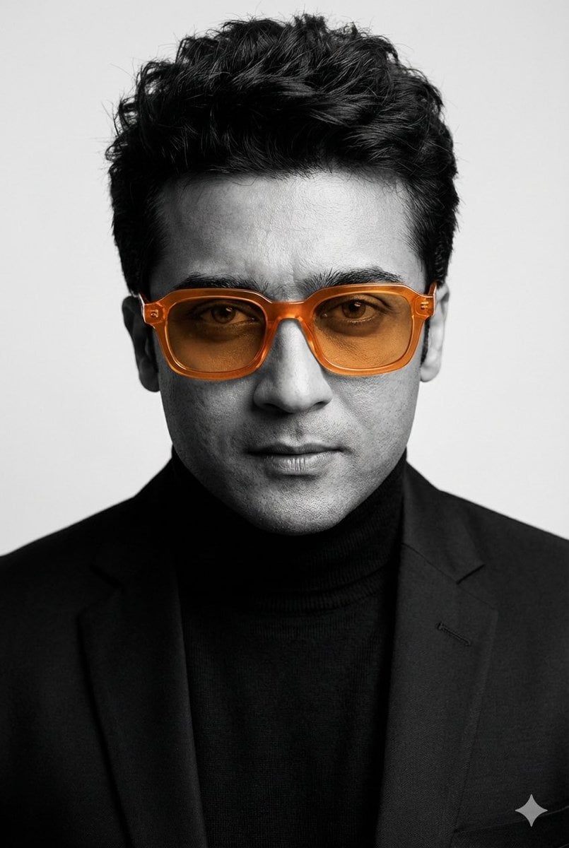 Bold Translucent Orange Acetate Sunglasses In Vibrant Color