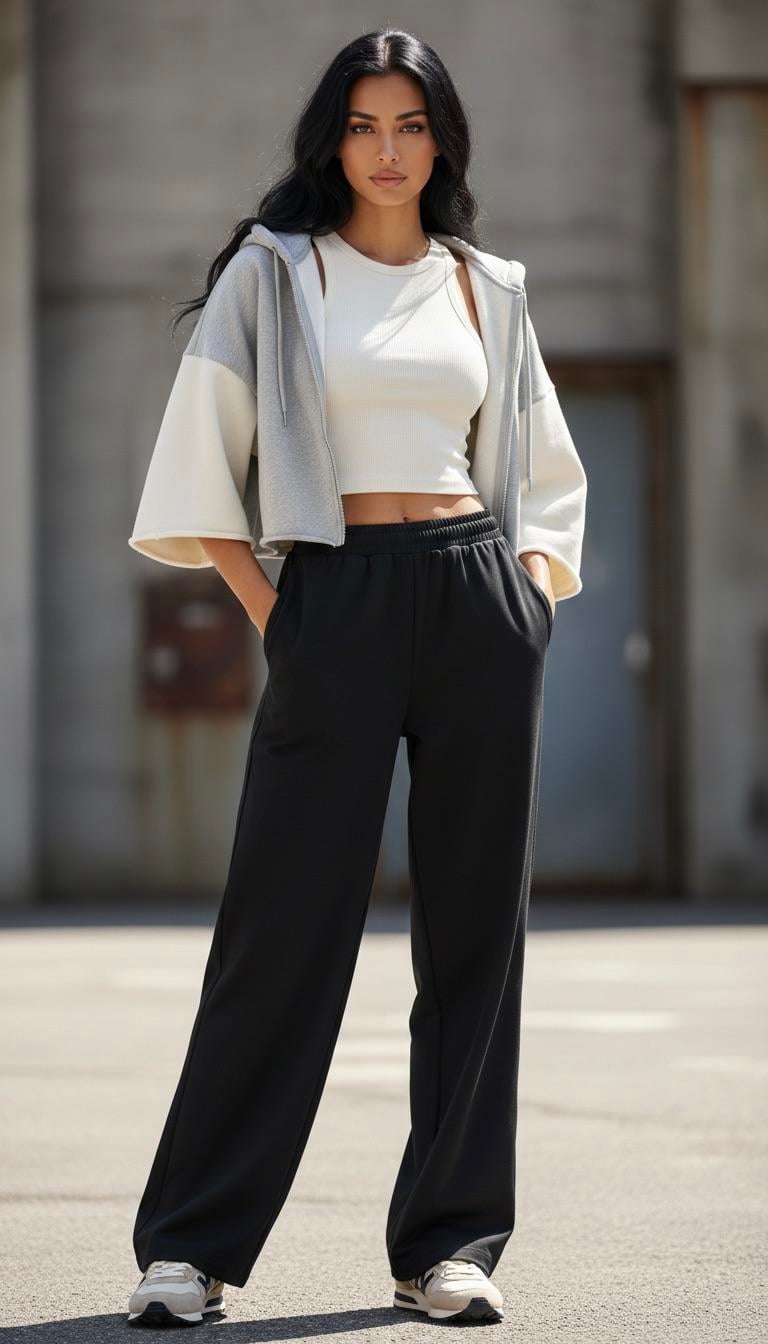 Cropped In Urban Outdoor Setting
