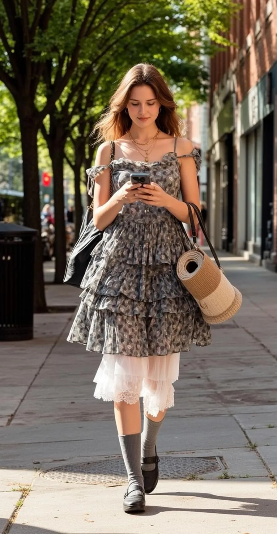 Necklace On A Street