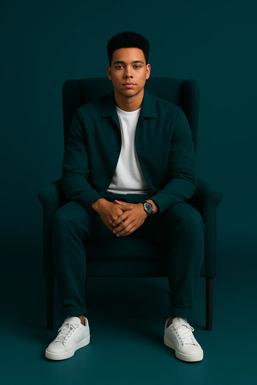 Wristwatch In Studio Portrait
