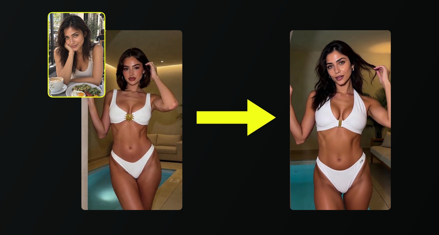 Sophie remix walkthrough for White Bikini By Pool Lounge