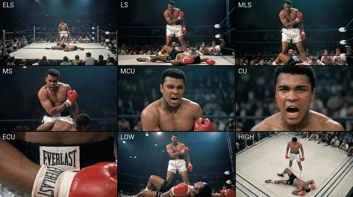 Cinematic Storyboard Grid from One Image