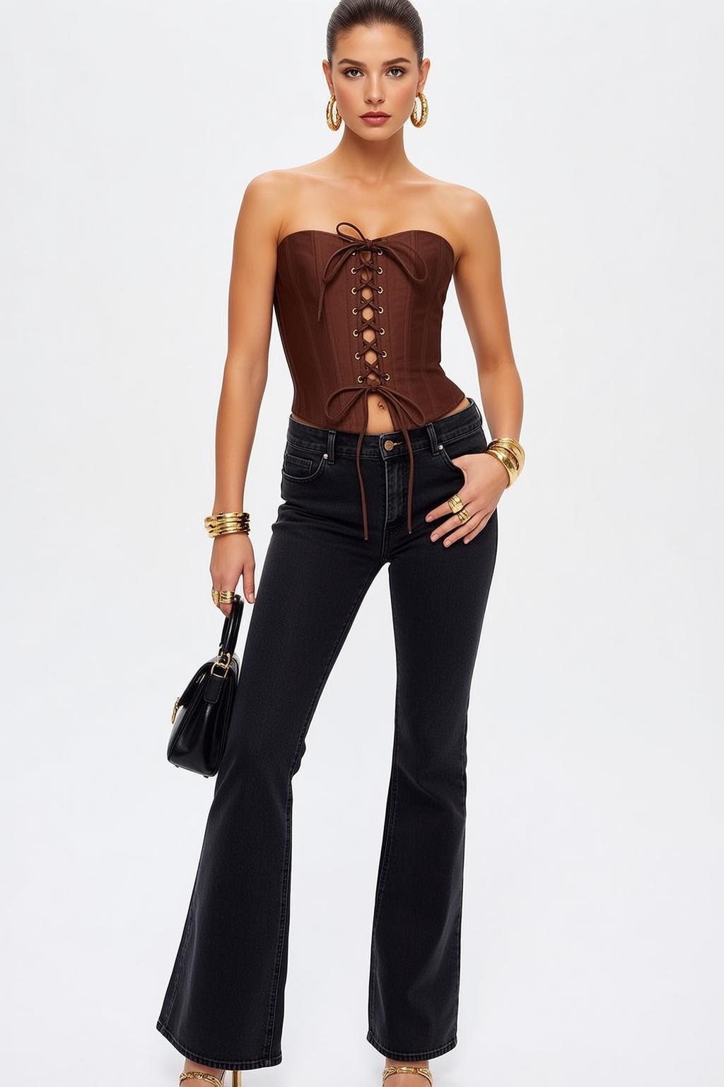 Corset Top Studio Look