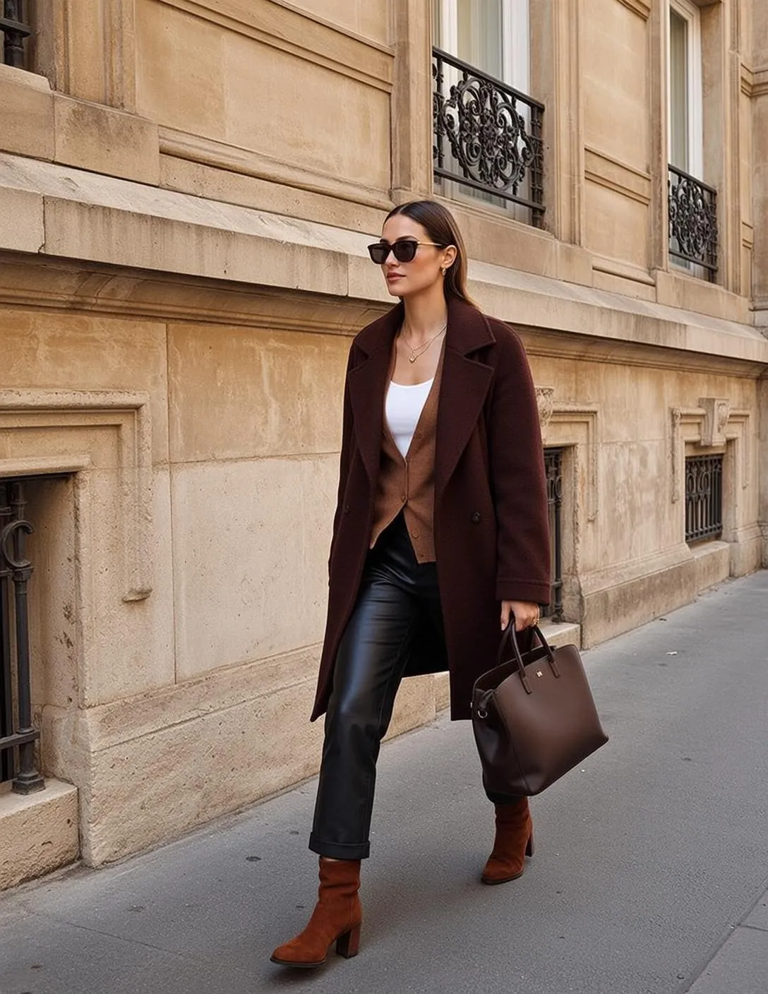 Sunglasses And Necklace On A Street