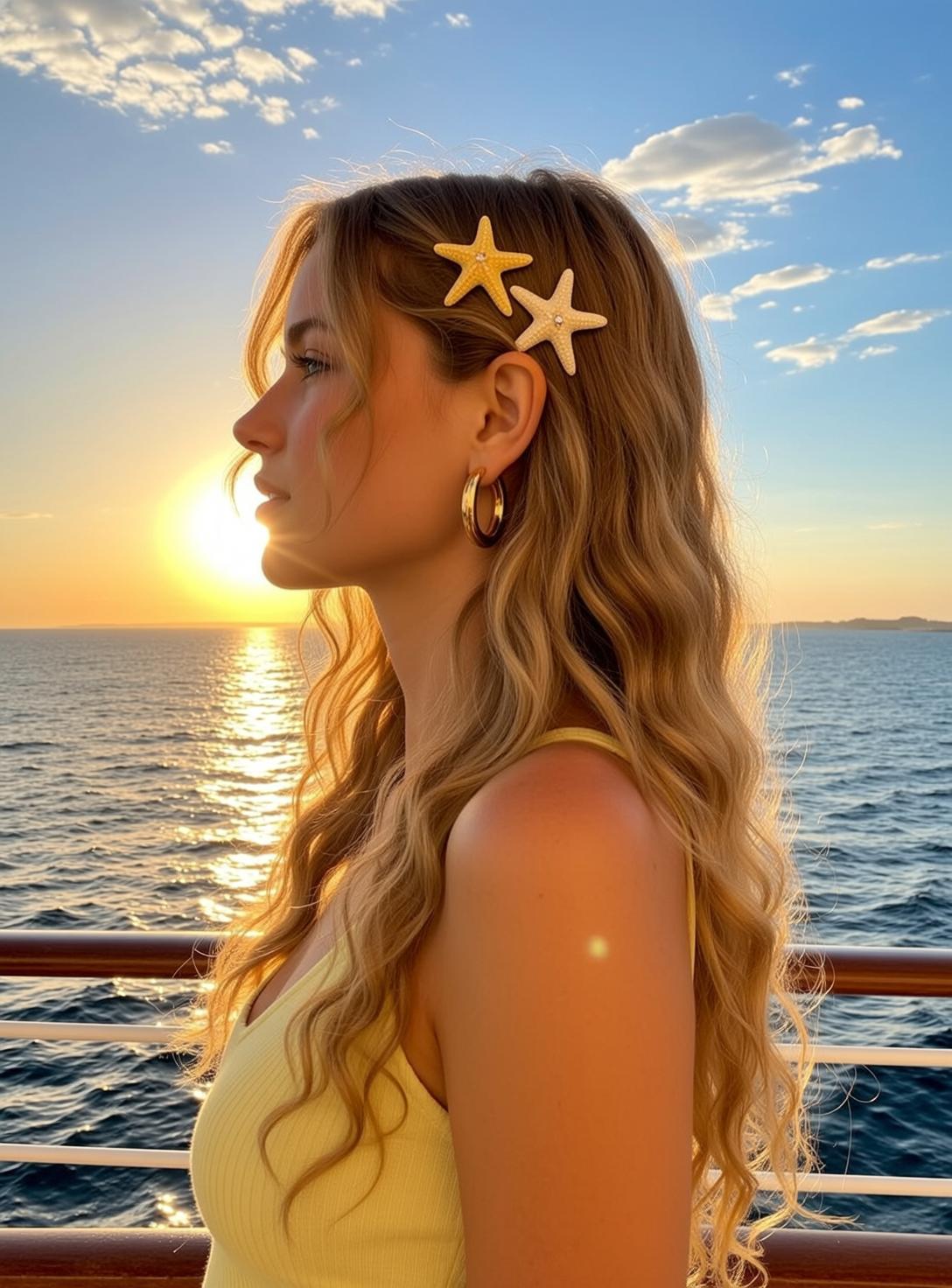Ocean Deck Portrait