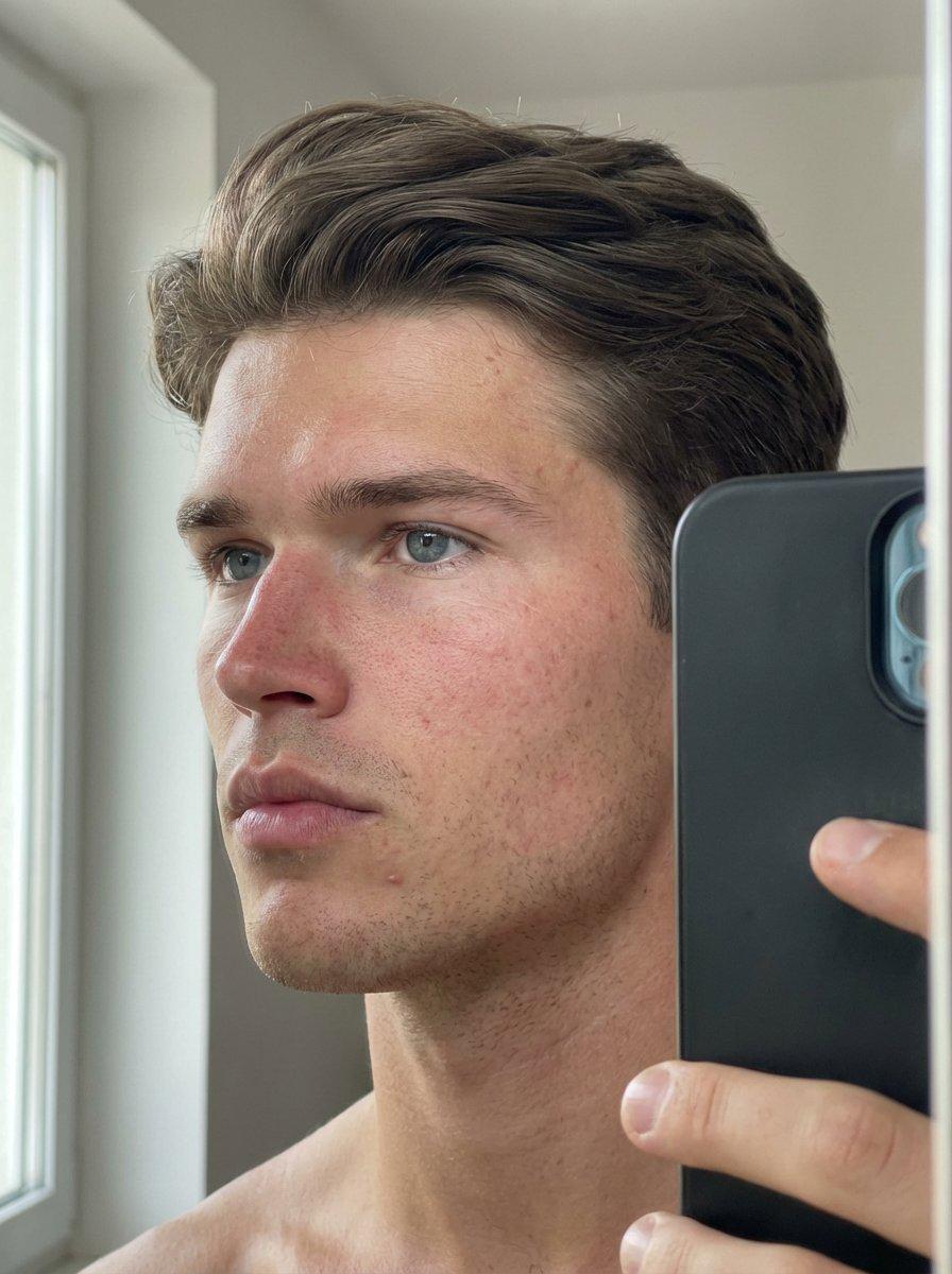 Ultra Mirror Selfie Side Profile View As Exact