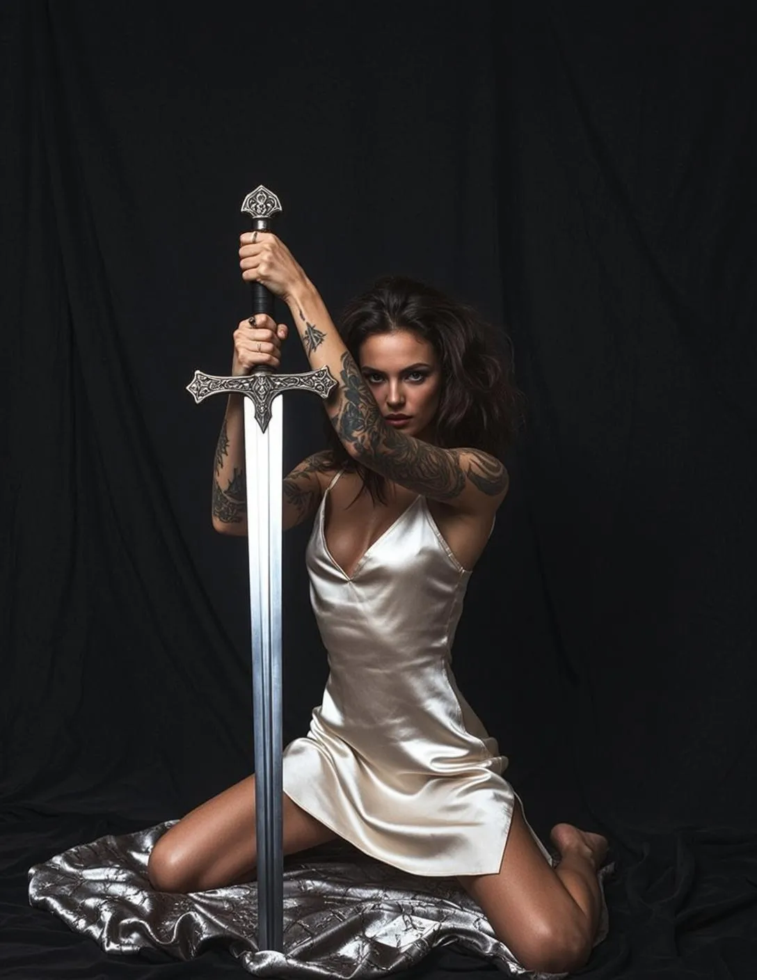 Kneel Studio Portrait