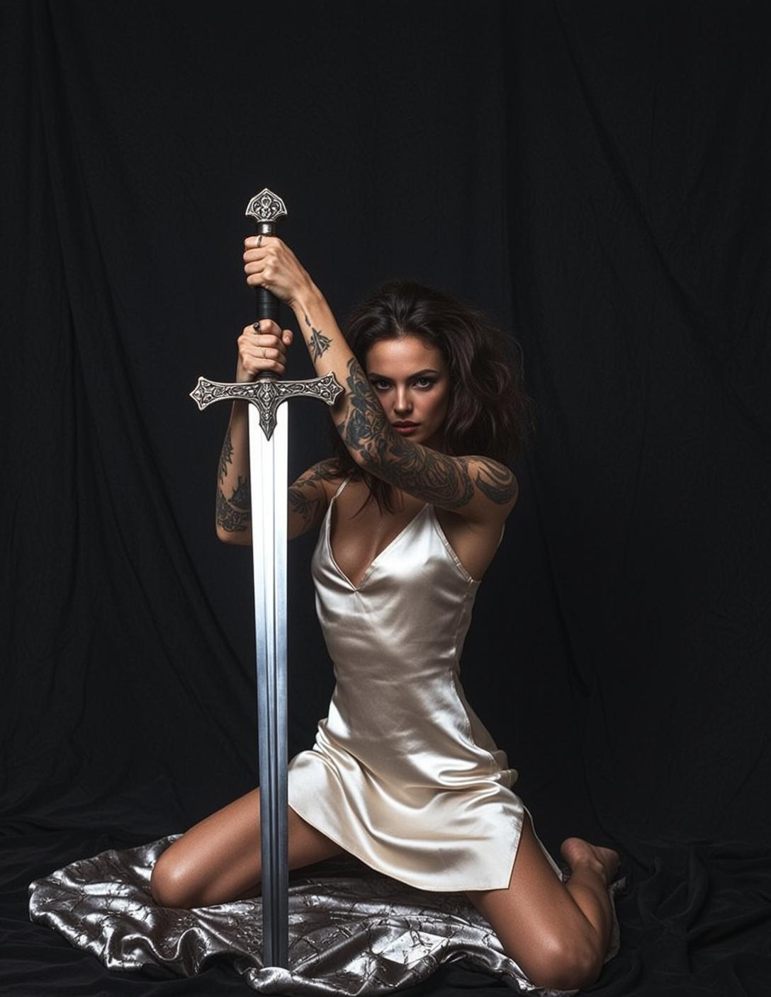 Kneel Studio Portrait