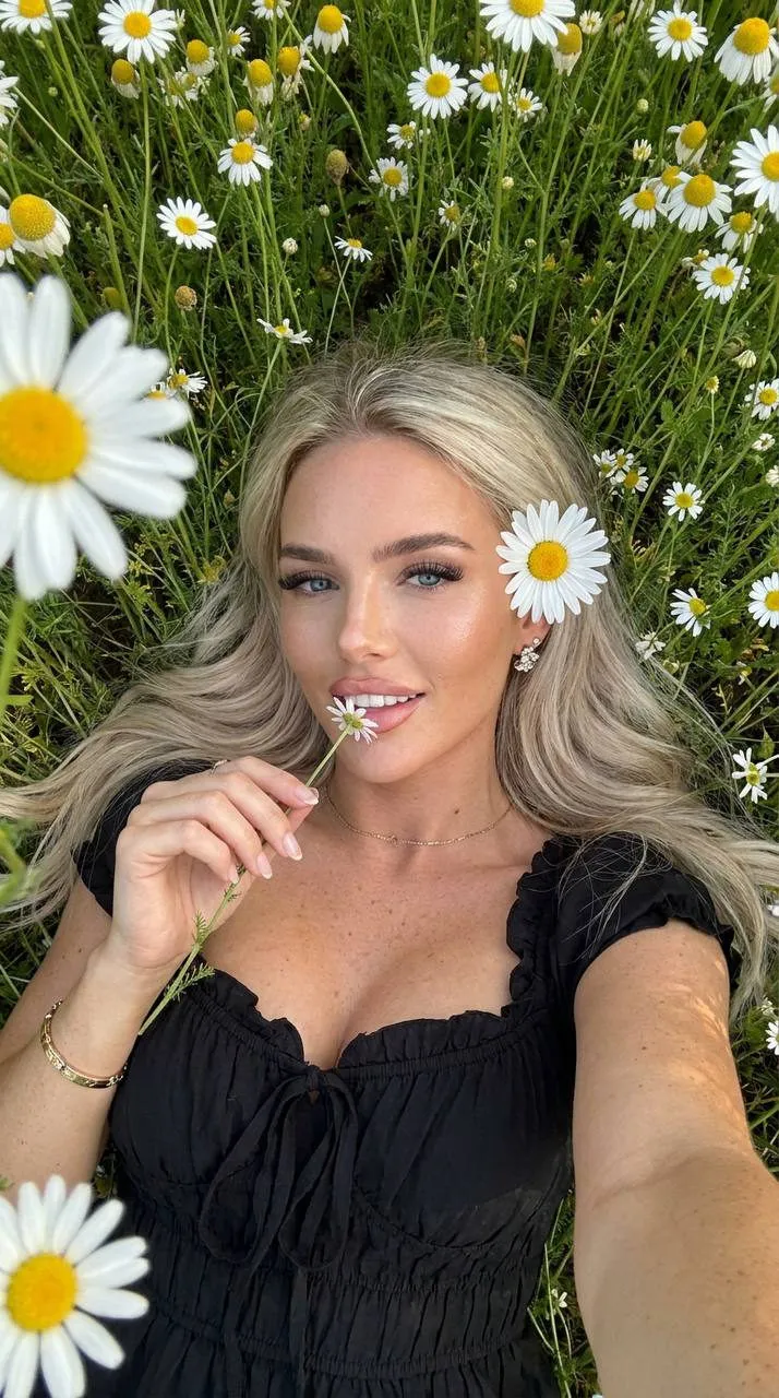 Makeup Earrings Bracelets And Lash Extensions In Selfie Portrait