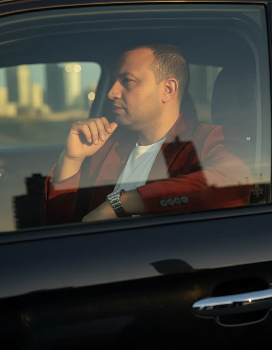 in my car