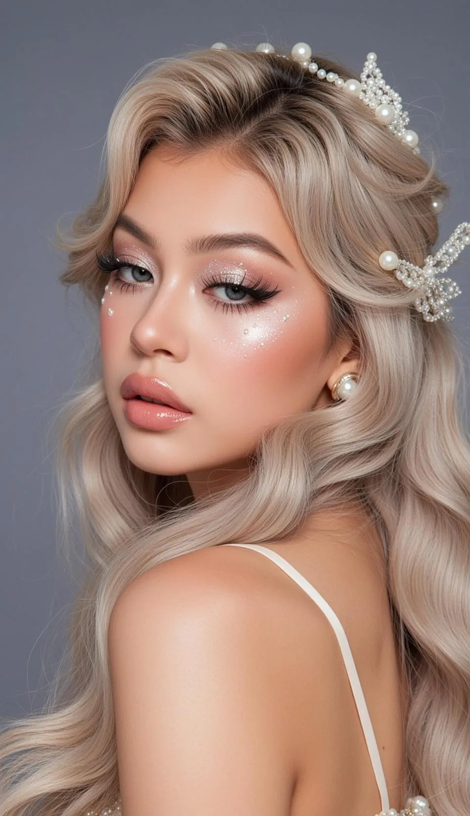 Makeup And Lash Extensions In A Portrait