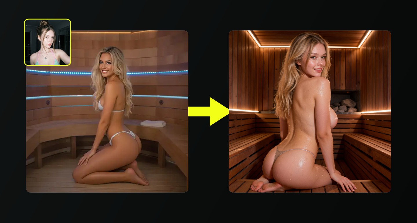 Mila remix walkthrough for Swedish Supermodel Sauna Shot