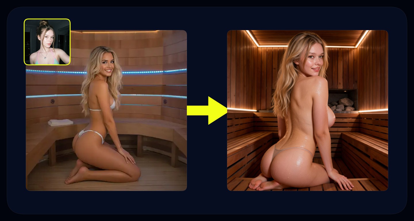 Mila remix walkthrough for Swedish Supermodel Sauna Shot