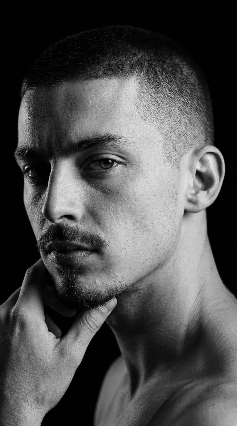 black&white portrait