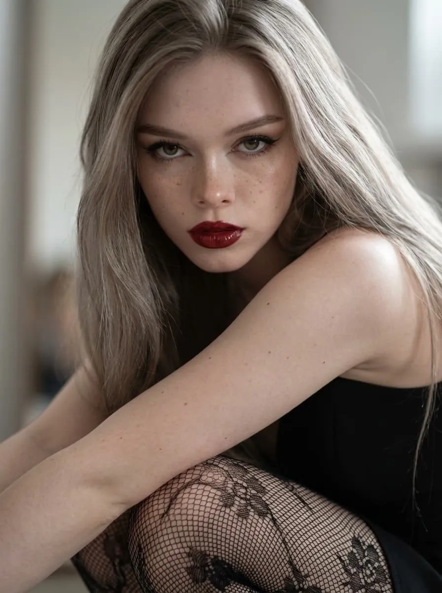 Makeup In Styled Portrait