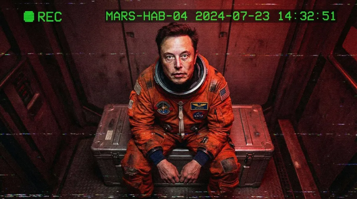 Mars Habitat Mystery: Musk Caught in Surveillance Shadows
