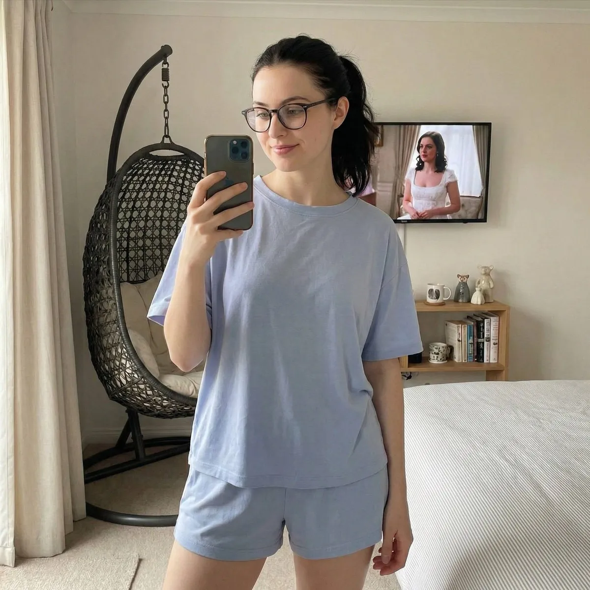 Glasses Serene Pastel Morning