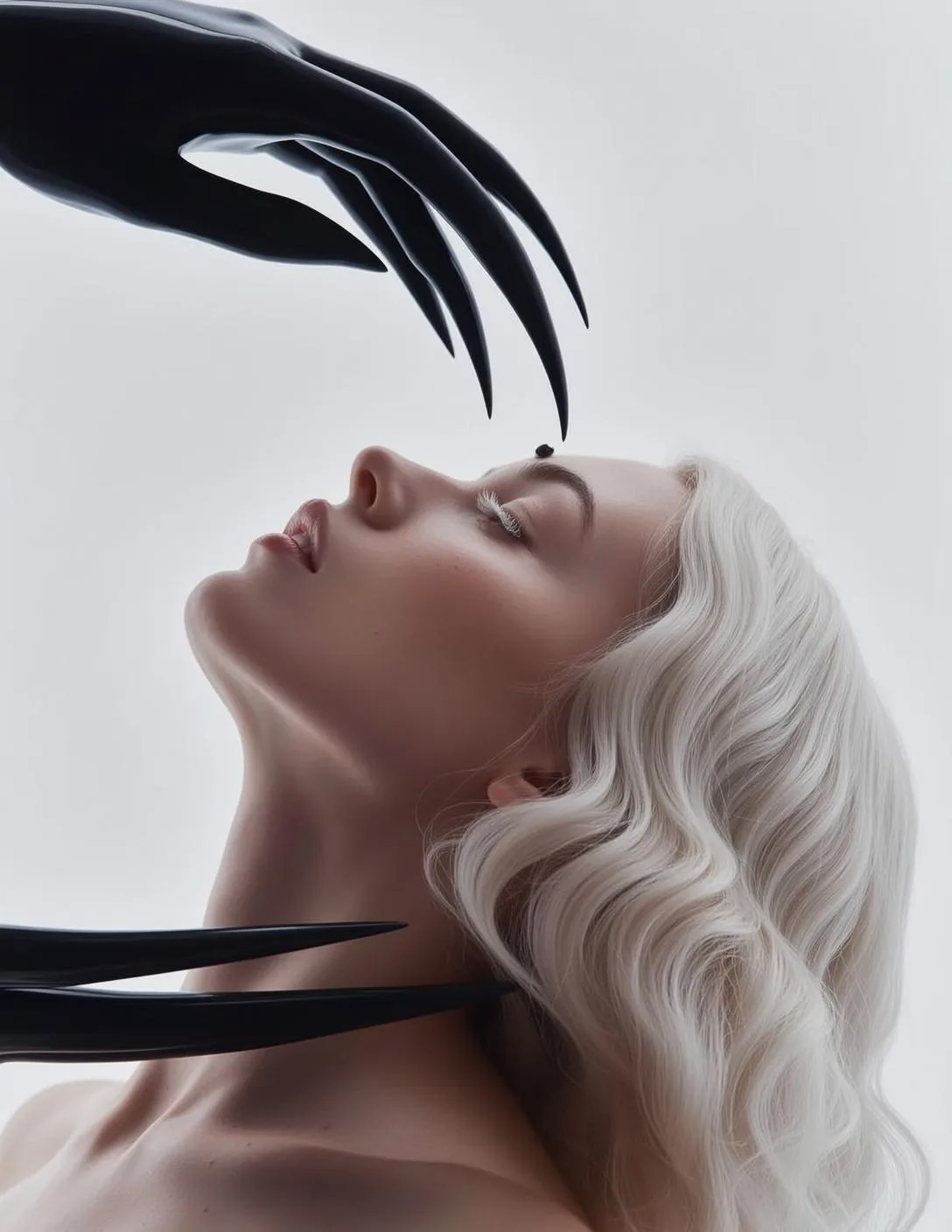 Black Claw Surreal Portrait