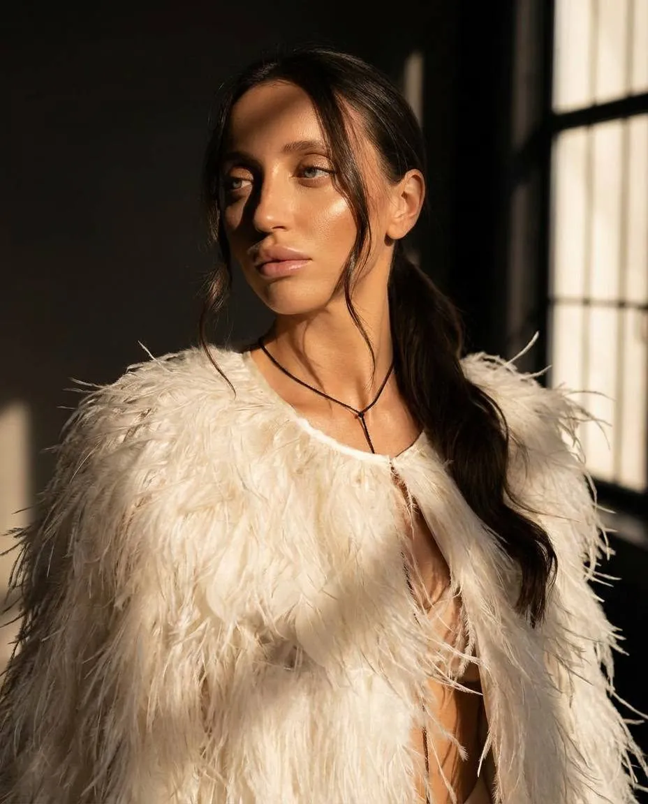 Necklace And Makeup In A Studio