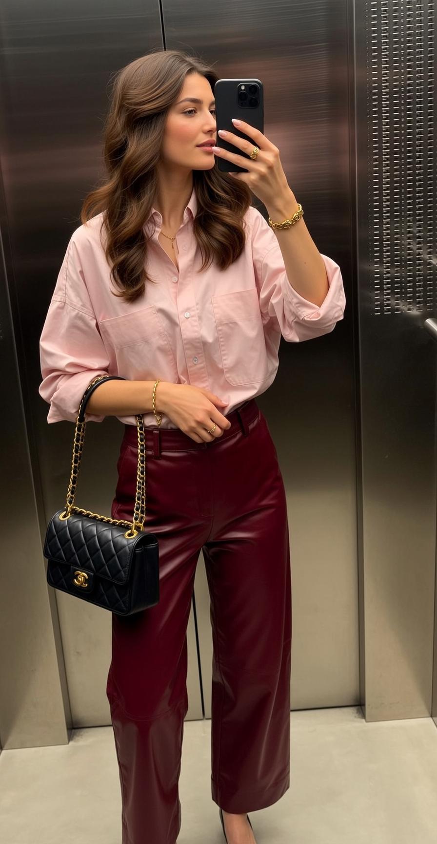 Autumn Long Wavy Brown Styled Volume Fair