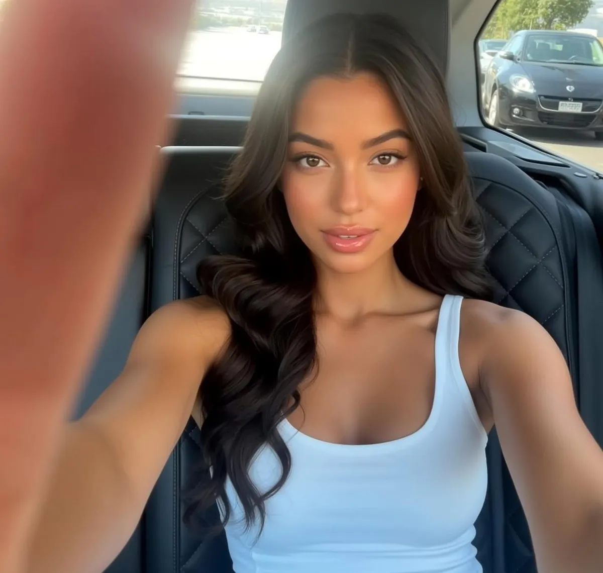 Explore Seated Back Car Facing Forward Her