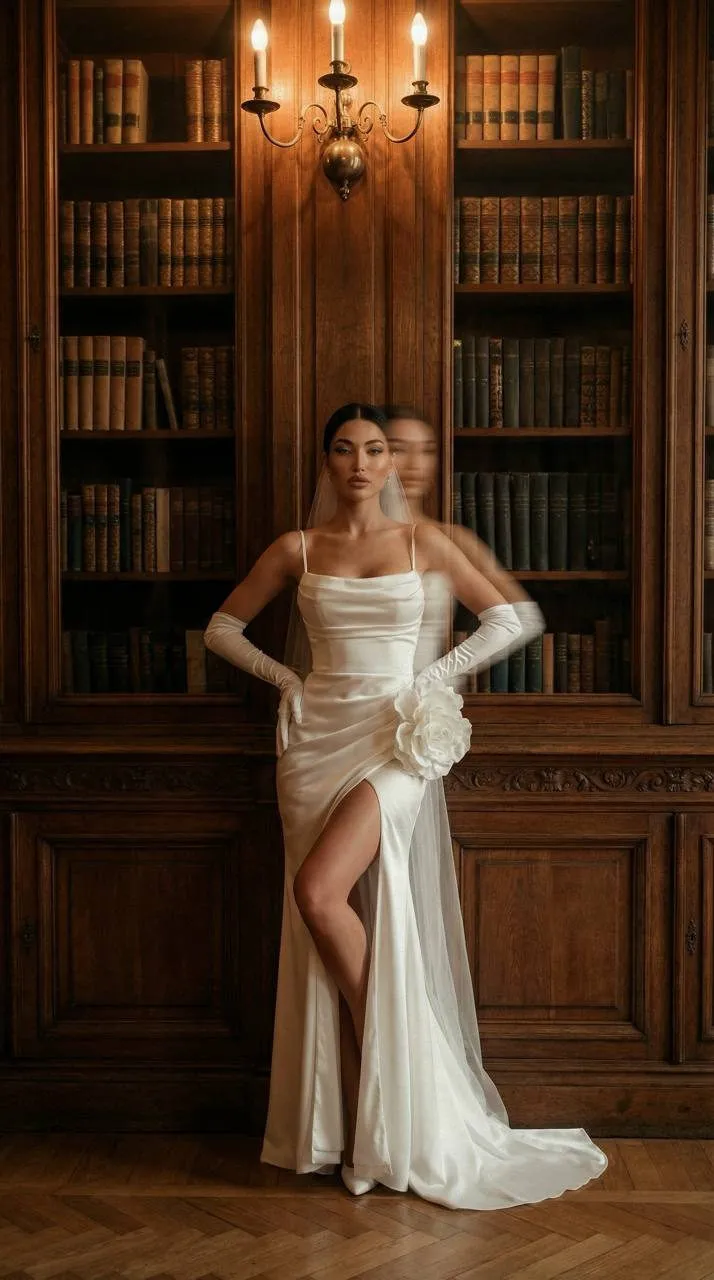 Ghosted Bridal Blur