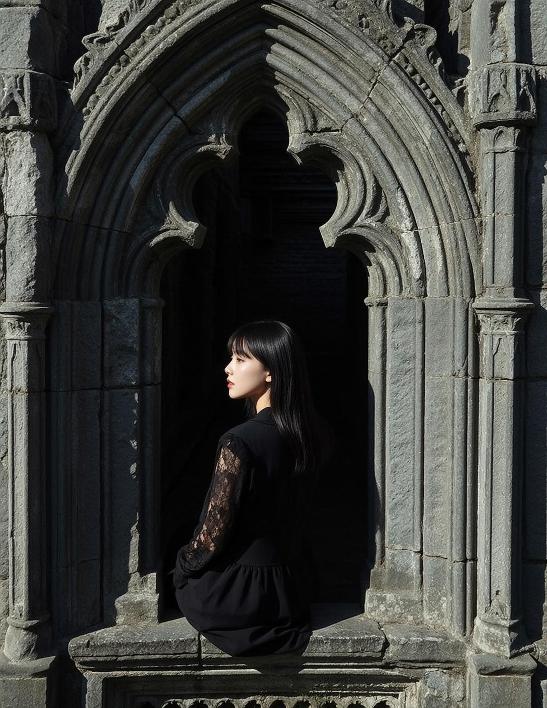 Gothic Structure Dress