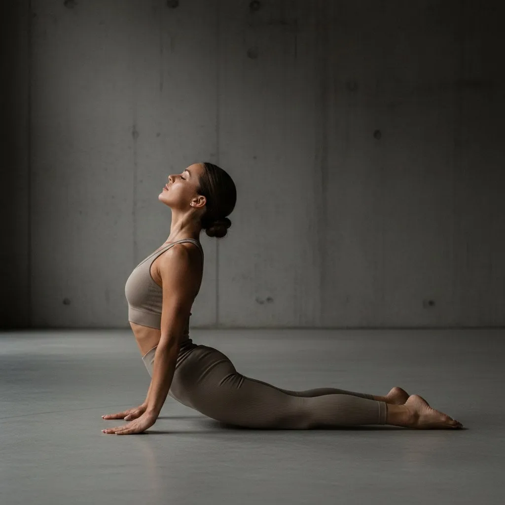 Athletic Flex Pose Cinematic Editorial Photography
