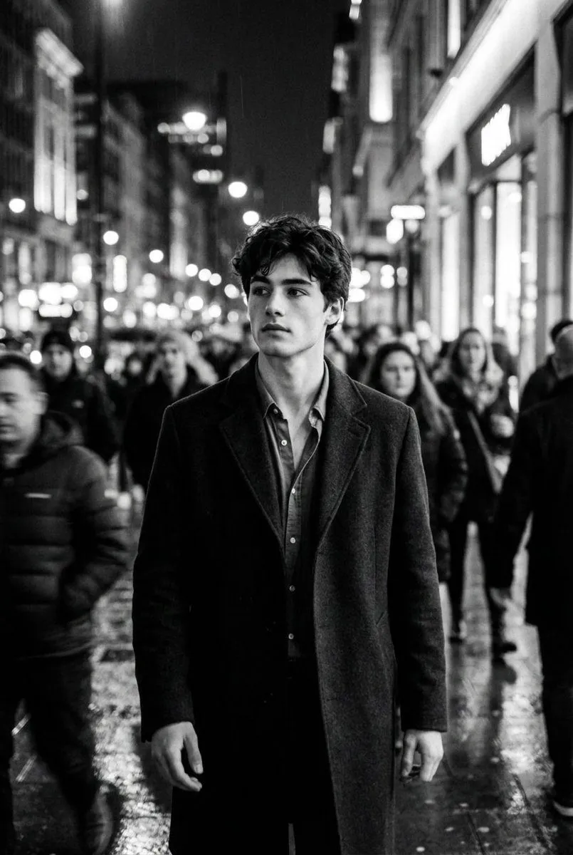 Urban Night Portrait
