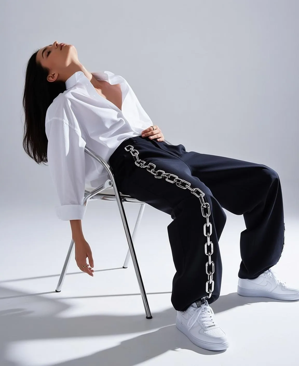 Rings In Studio Portrait