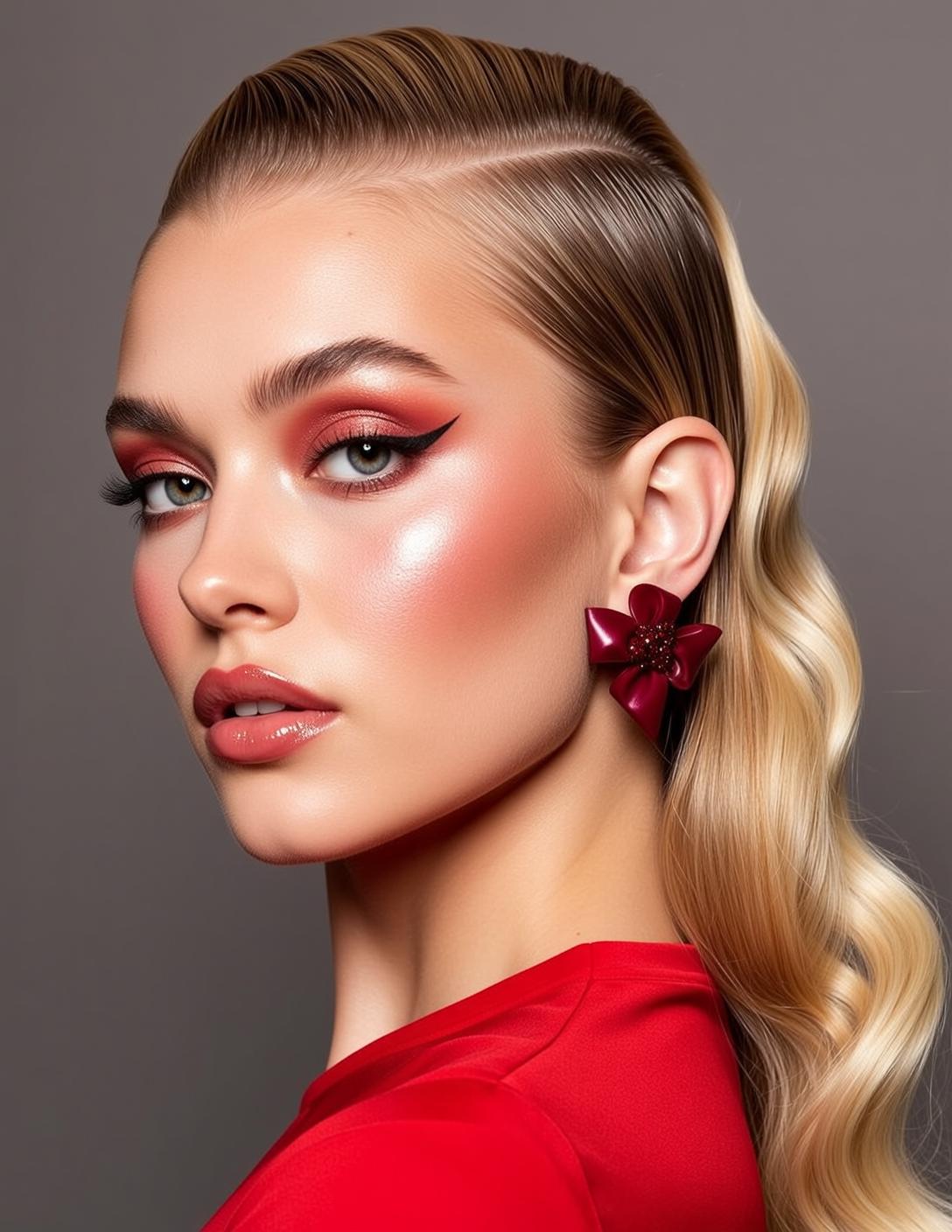 Makeup Medium Young Fair Skin Facing Left