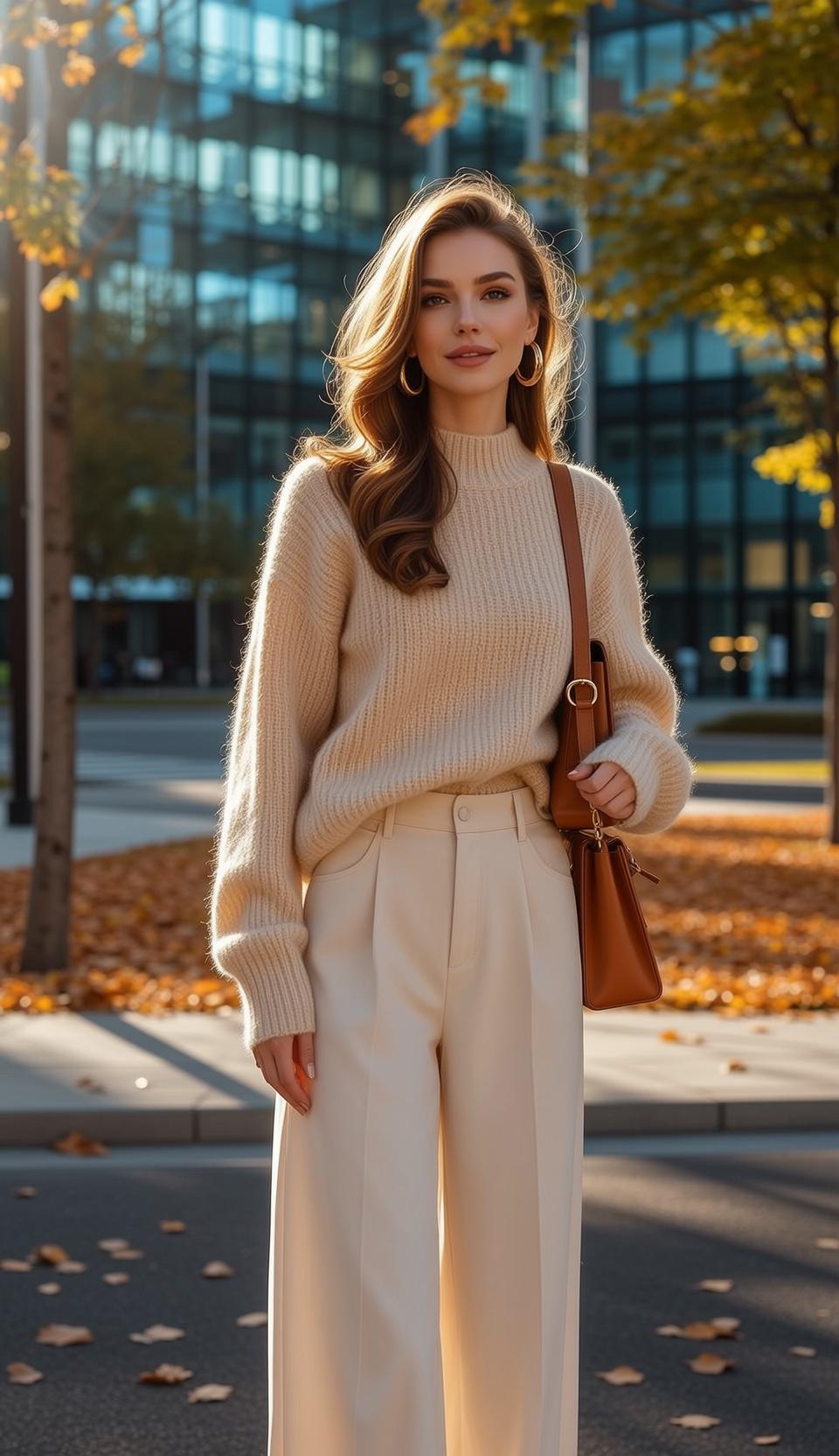 Luxury Young Long Wavy Brown Fair Beige